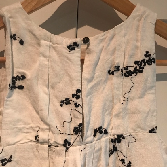 Anthropologie linen embroidered tank - Picture 13 of 14